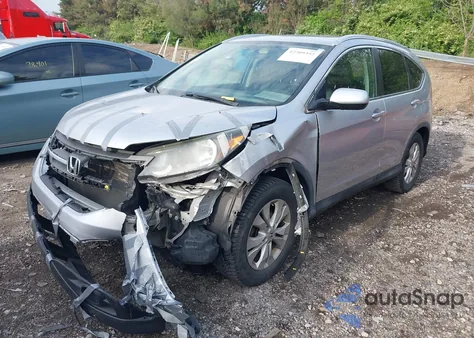 2013 Honda Cr-V Ex-L from USA, damaged, VIN 5J6RM3H74DL029885